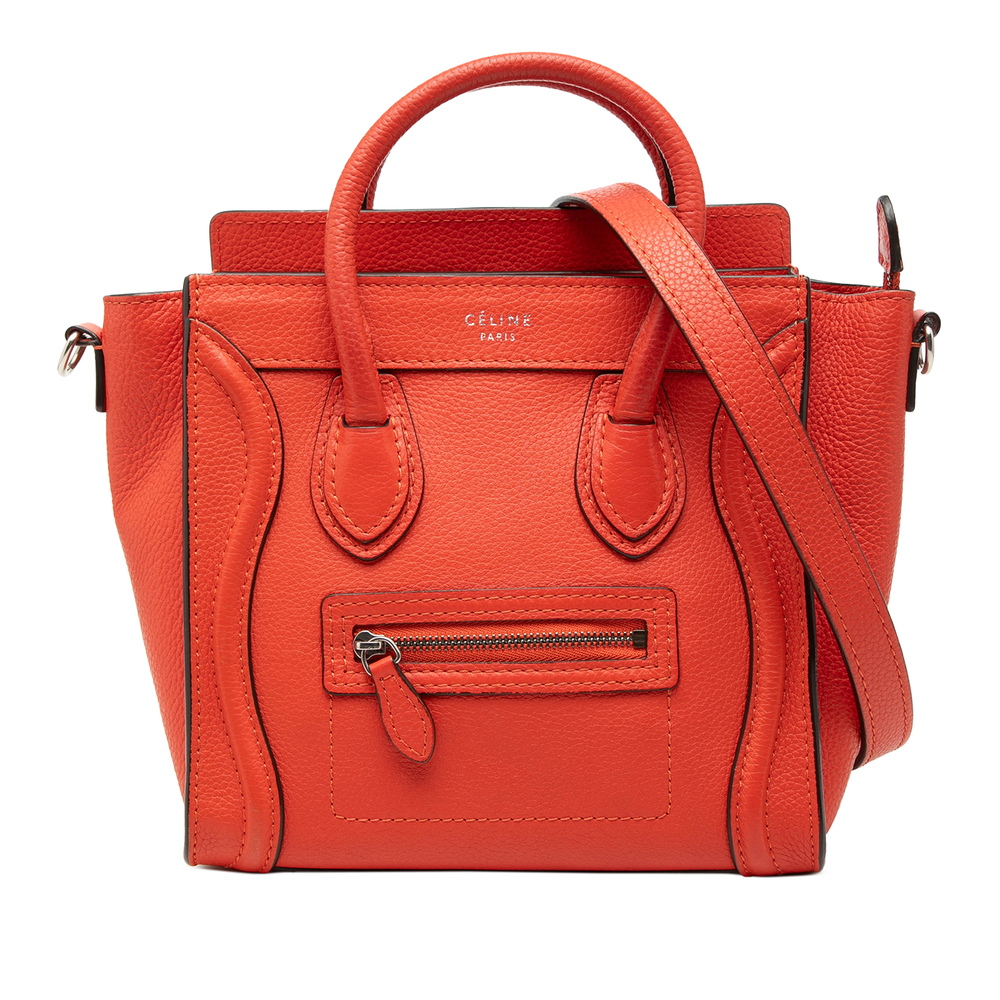 Pre-Loved Celine Nano Leather Luggage Tote - Picture 1 of 7